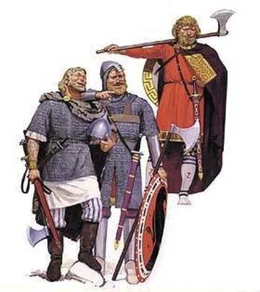 Воины-викинги в Византии